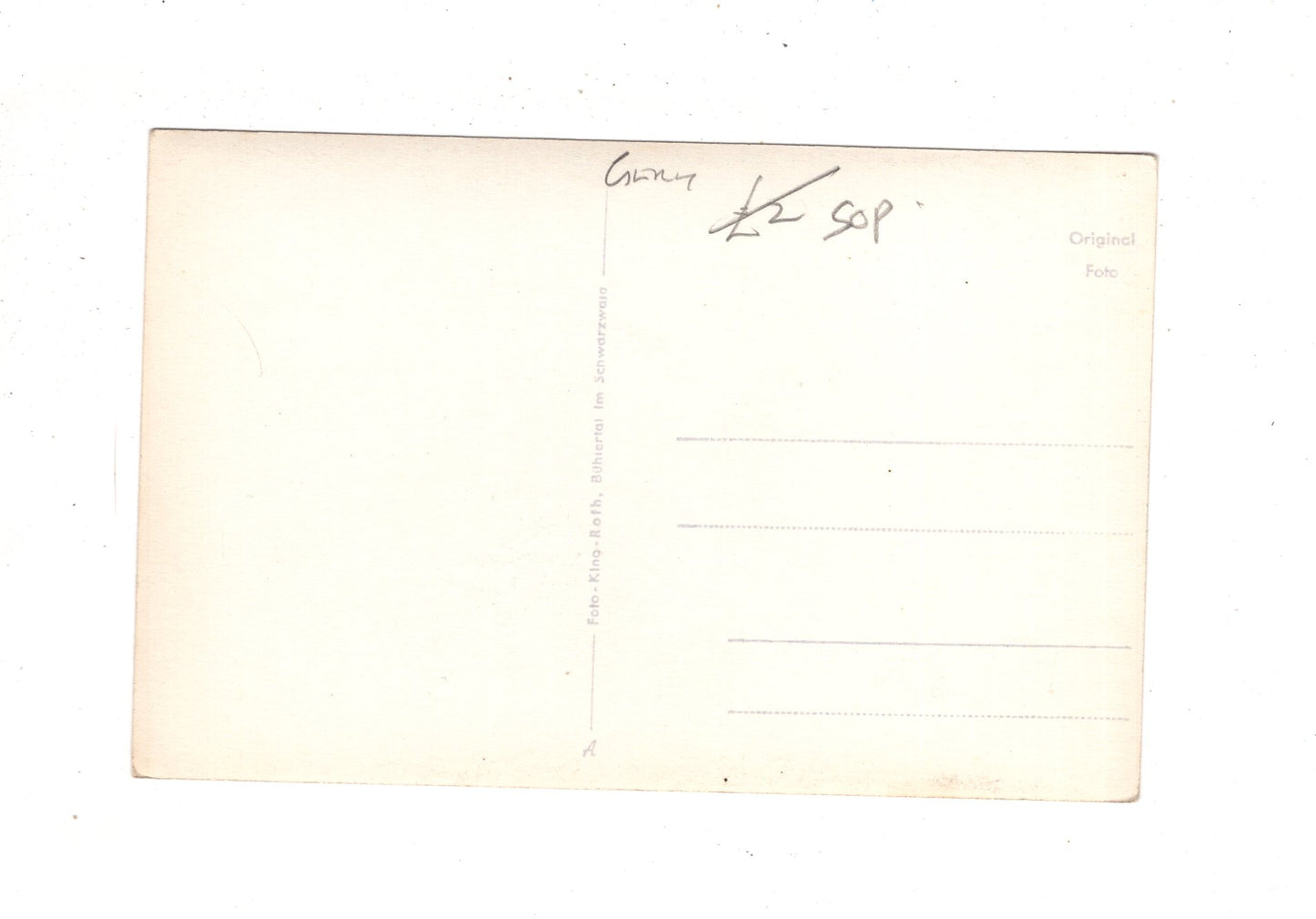 Ansichtskarte Kurhaus Hundseck an der Schwarzwaldhochstraße / K1-48