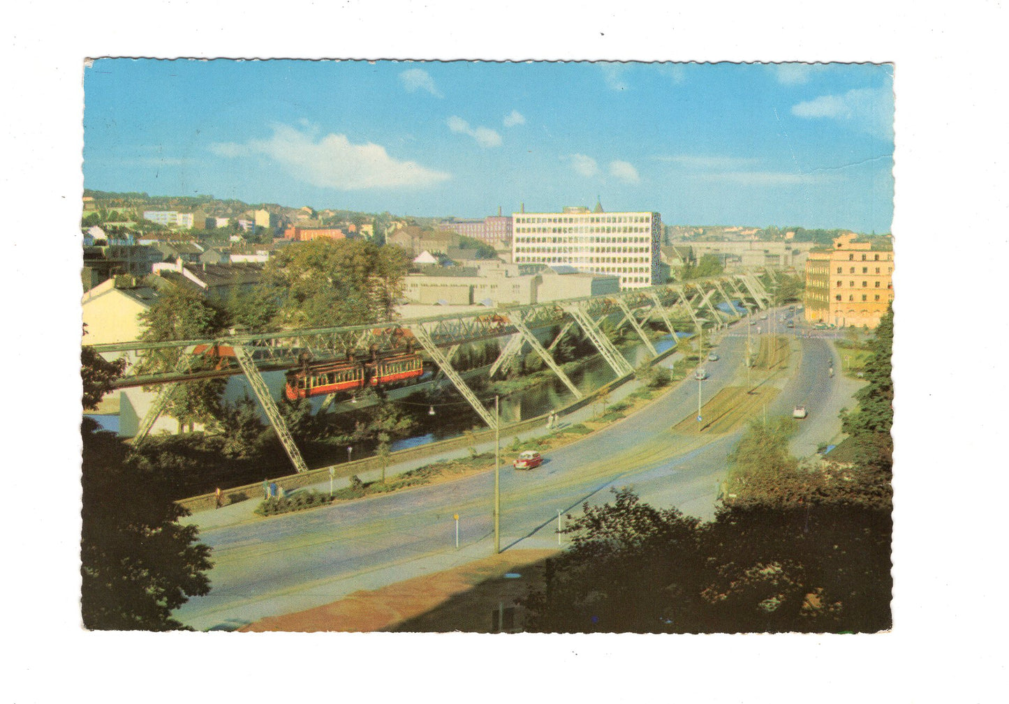 Ansichtskarte Wuppertal / Friedrich-Engels-Allee / H1-61