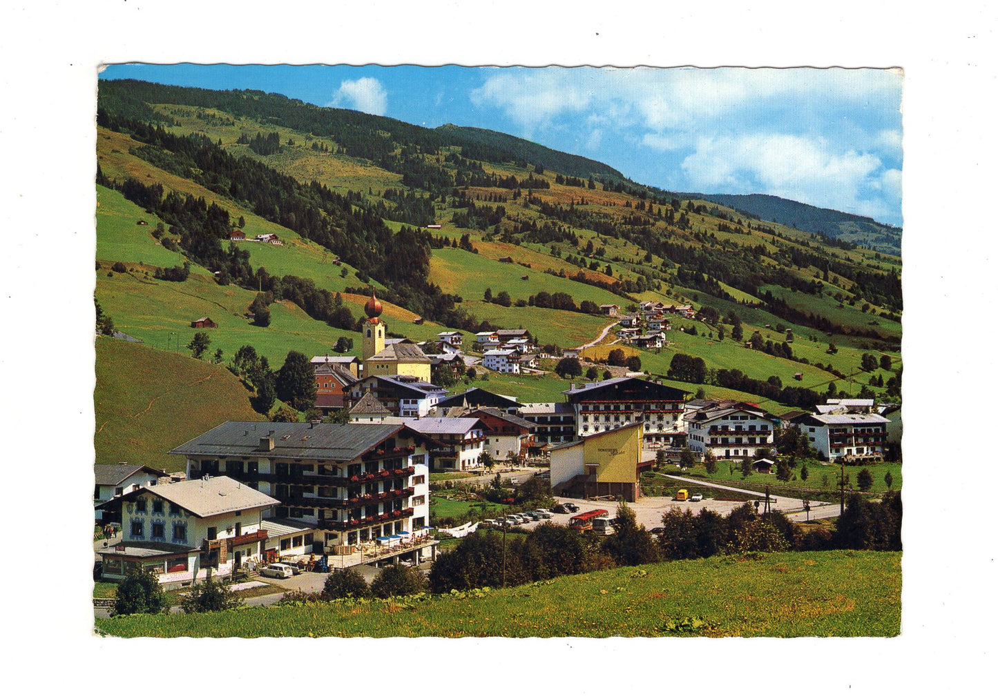 Ansichtskarte Sommerfrische Saalbach / Land Salzburg / Österreich