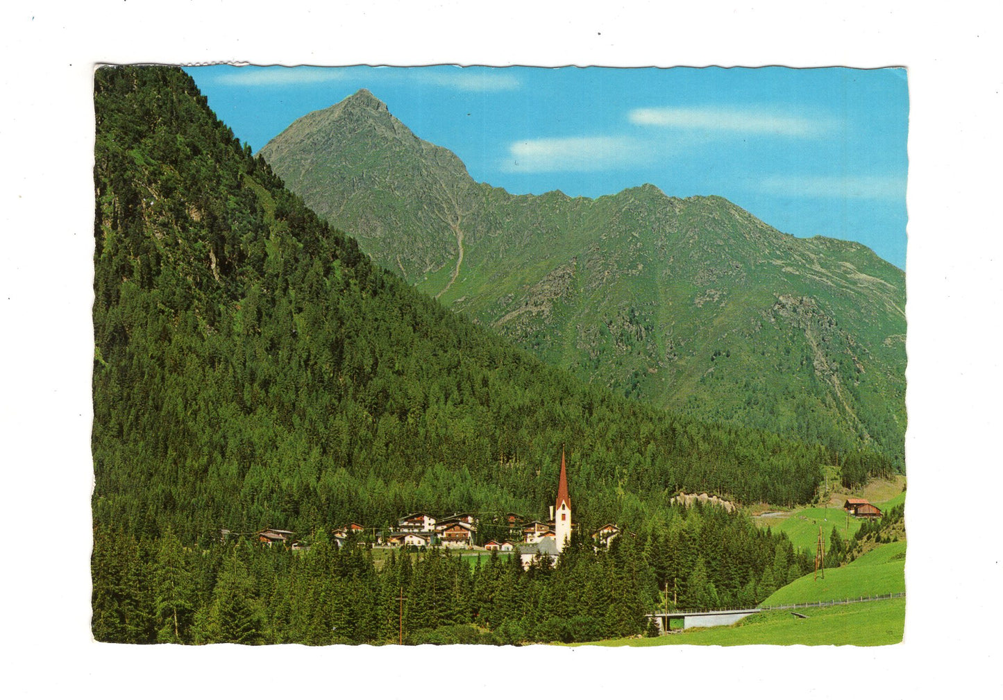 Ansichtskarte St. Sigmund im Sellraintal / Tirol / Österreich