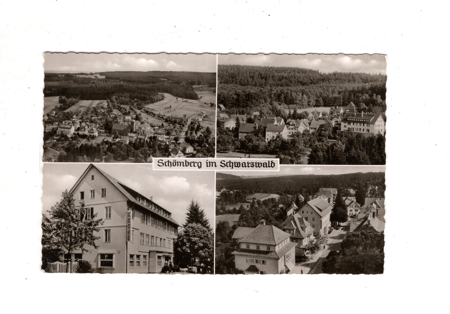Ansichtskarte Schömberg im Schwarzwald / K1-48