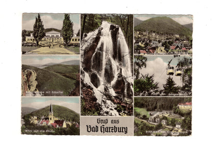 Ansichtskarte Bad Harzburg / Kurhaus / Bergseilbahn +++