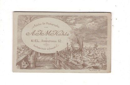 Fotografie Feines Paar - Kiel 1890er