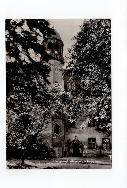 Ansichtskarte Lutherstadt Wittenberg / Lutherhaus