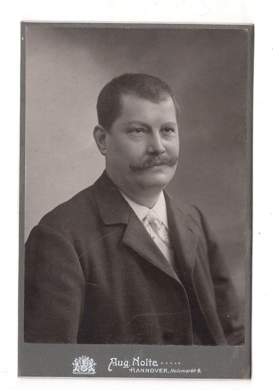 Fotografie Feiner Herr - Hannover 1900er / CAB W-35