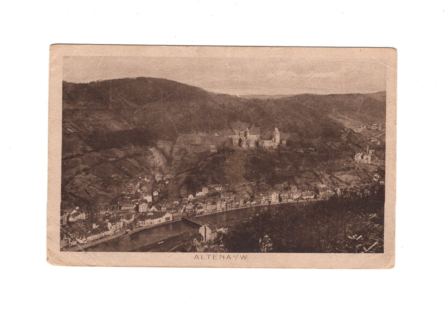 Ansichtskarte Altena in Westfalen