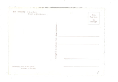 Ansichtskarte Nürnberg / Blick zur Burg / M1-53