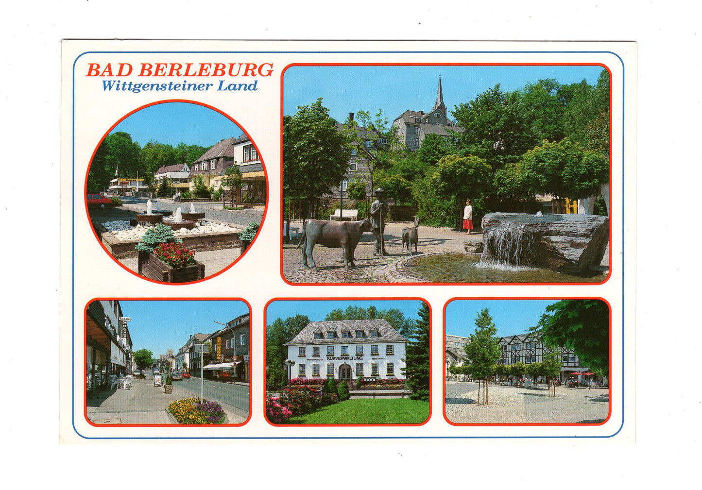 Ansichtskarte Bad Berleburg / Wittgensteiner Land