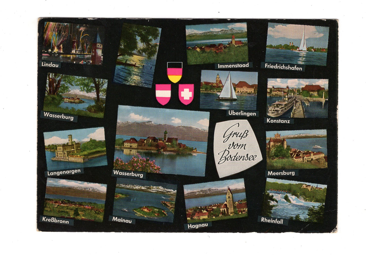 Ansichtskarte Bodensee / Meersburg / Wasserburg +++