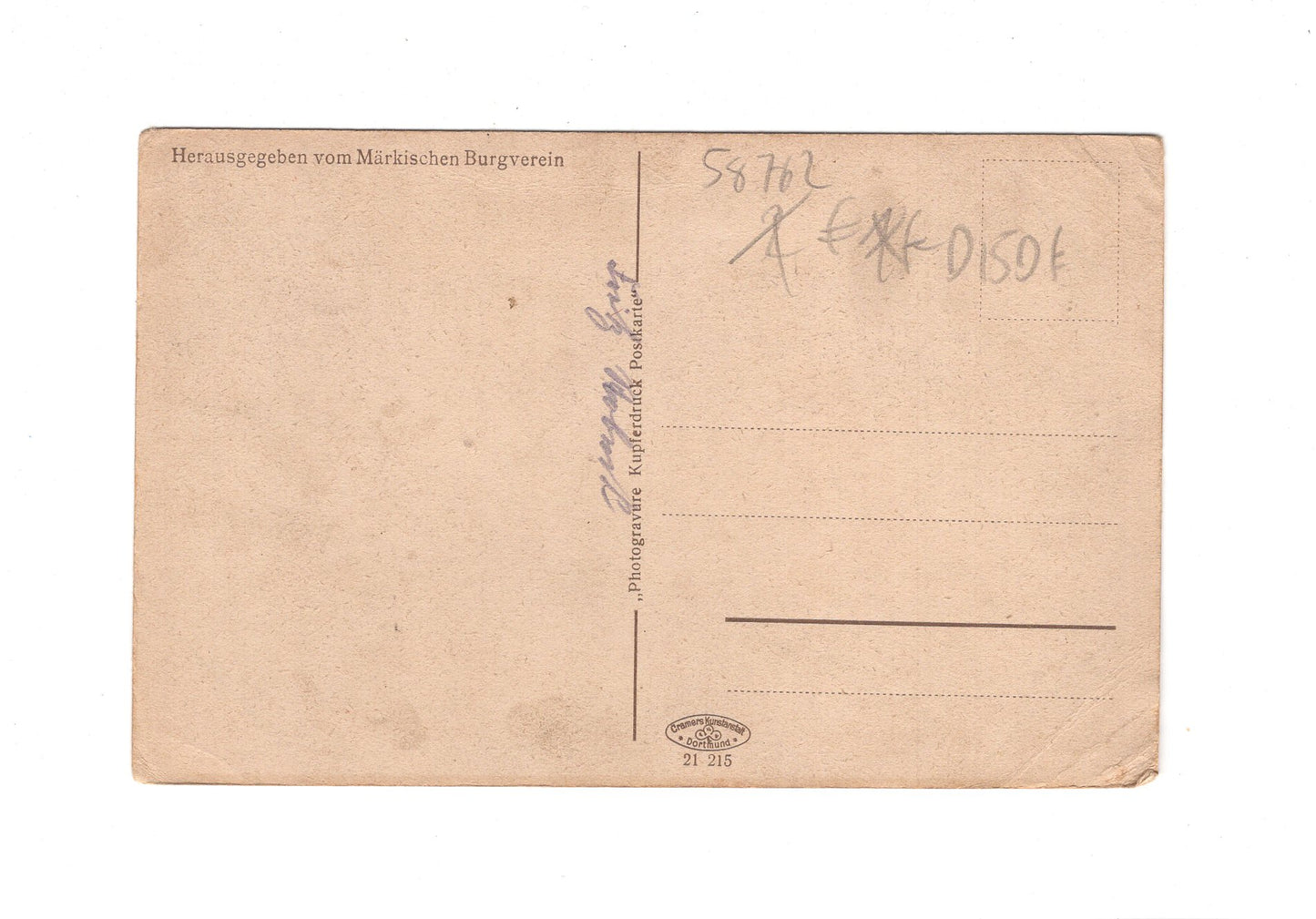 Ansichtskarte Altena in Westfalen