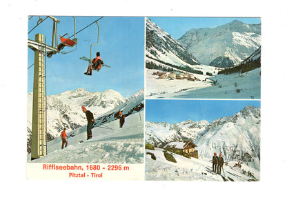 Ansichtskarte Rifflseebahn / Pitztal / Tirol / Österreich