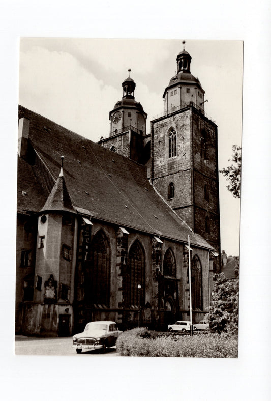 Ansichtskarte Lutherstadt Wittenberg / Stadtkirche