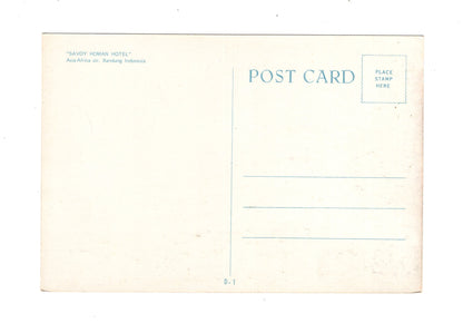 Ansichtskarte Savoy Homan Hotel / Bandung / Indonesien