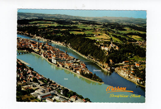 Ansichtskarte Passau / Dreiflüsse-Stadt