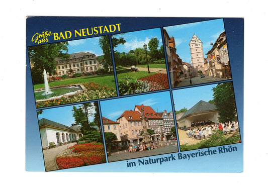 Ansichtskarte Bad Neustadt im Naturpark Bayerische Rhön