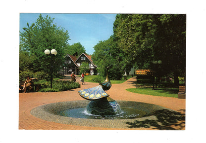 Ansichtskarte Bad Sassendorf / Pfauenbrunnen
