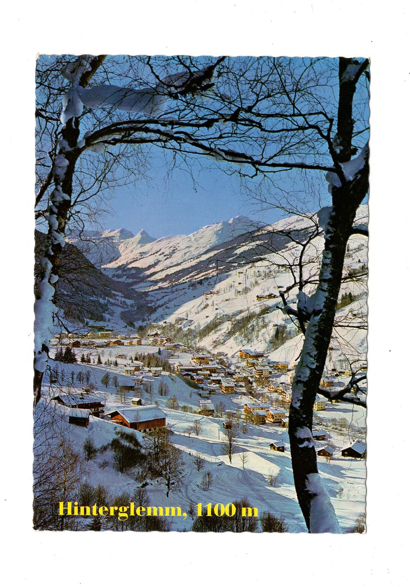 Ansichtskarte Hinterglemm / Land Salzburg / Österreich