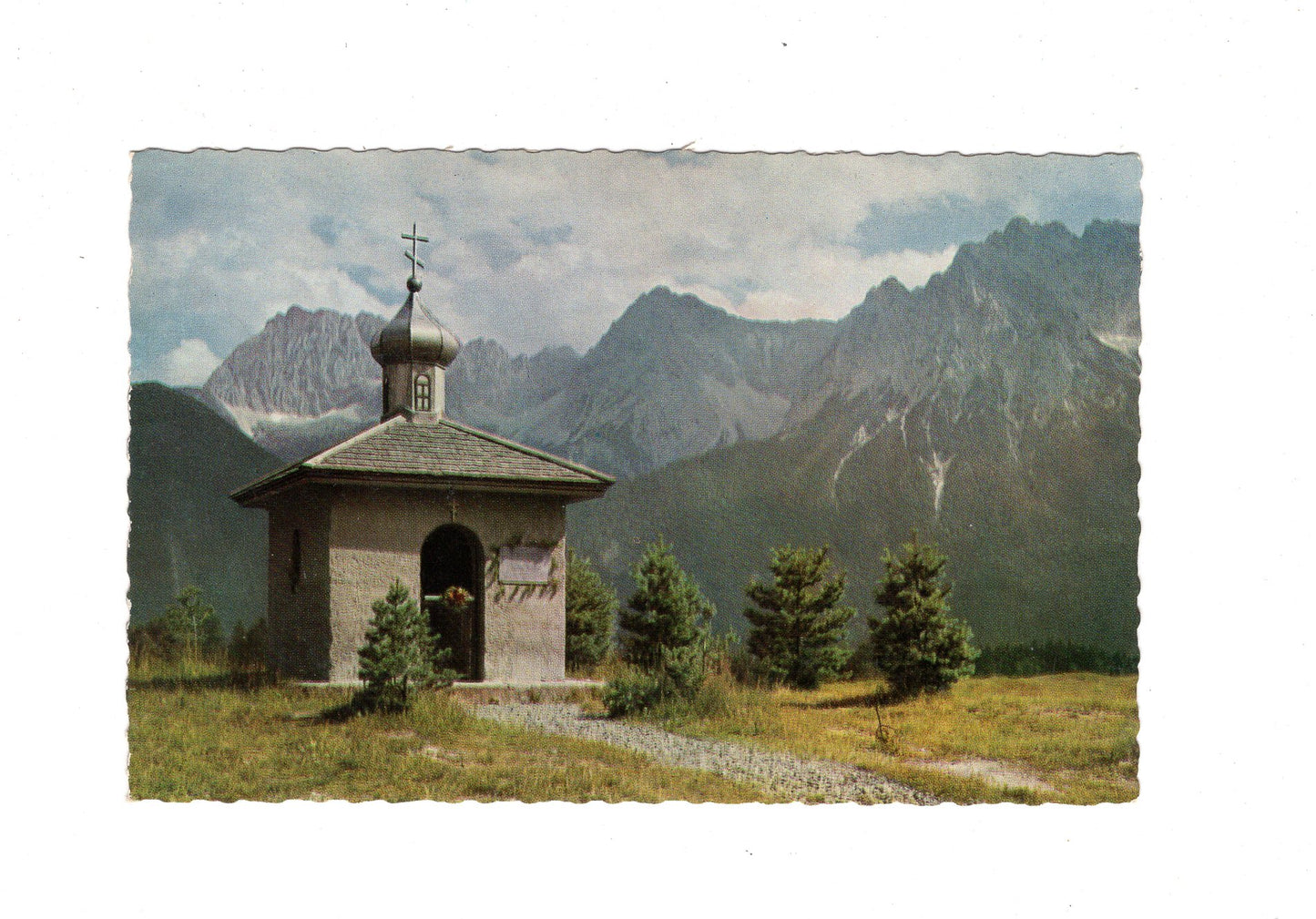 Ansichtskarte Mittenwald / Das Karwendelgebirge / I1-59