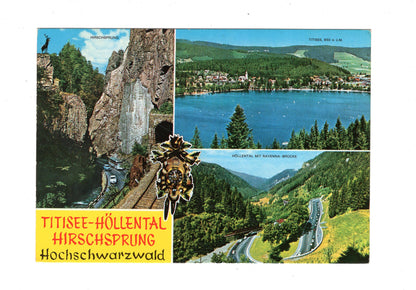 Ansichtskarte Titisee-Höllental / Hirschsprung / Hochschwarzwald / G1-64