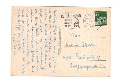 Ansichtskarte Bad Wildungen-Reinhardshausen / Kurparksanatorium +++