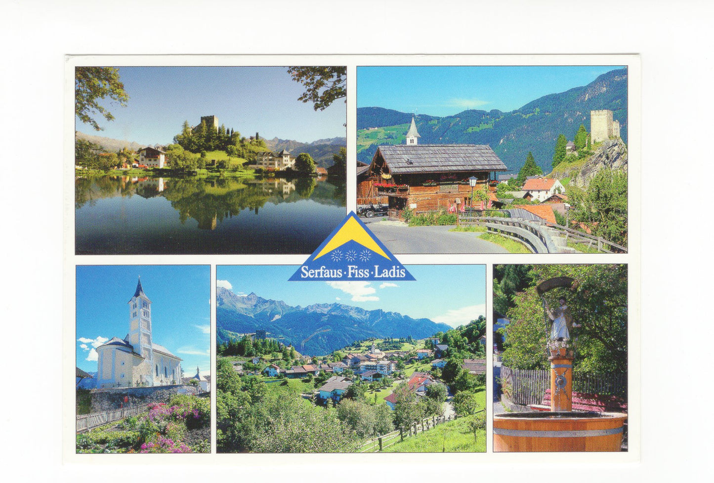 Ansichtskarte Serfaus-Fiss-Ladis / Tirol / Österreich