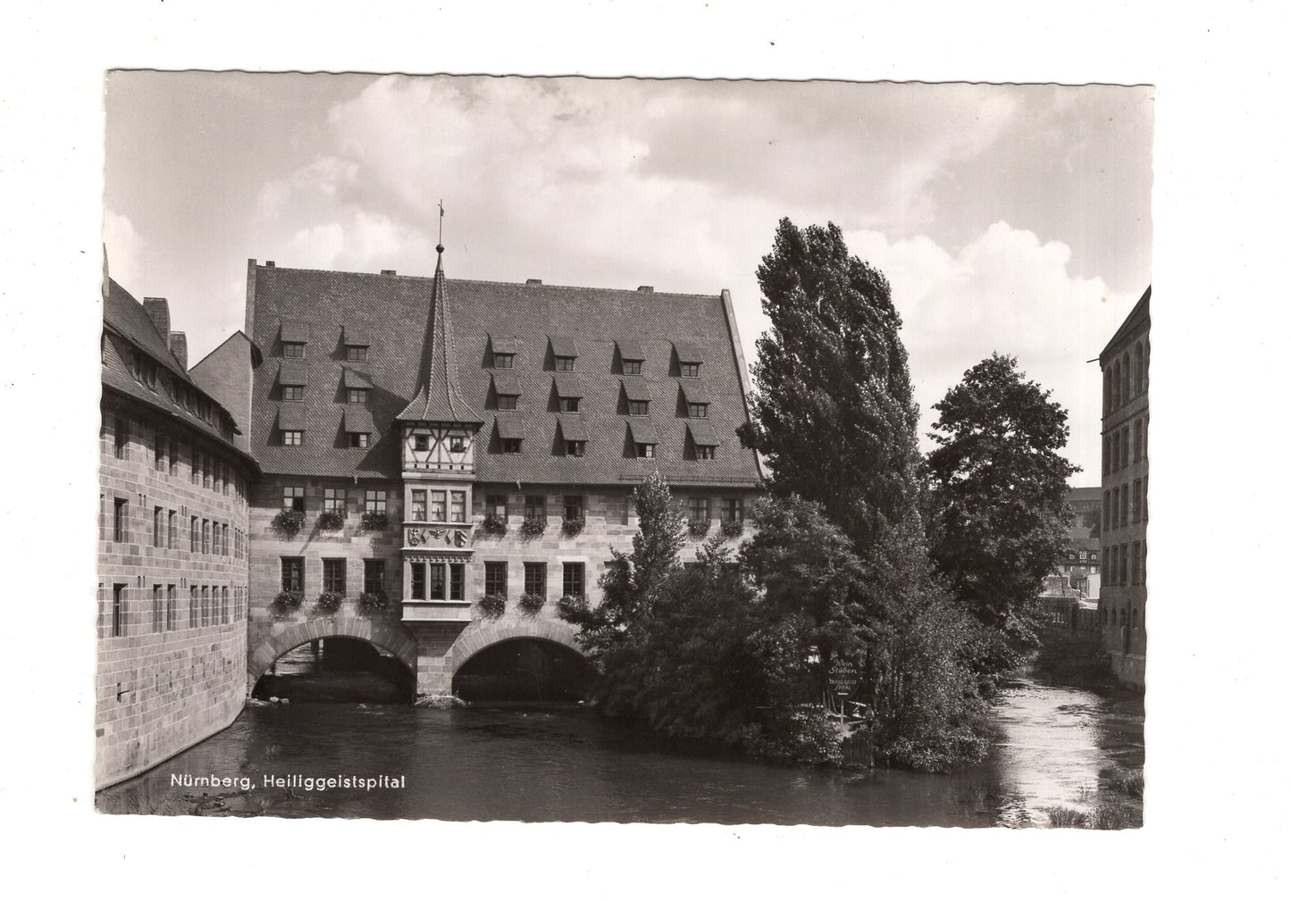Ansichtskarte Nürnberg / Heiliggeistspital / M1-53