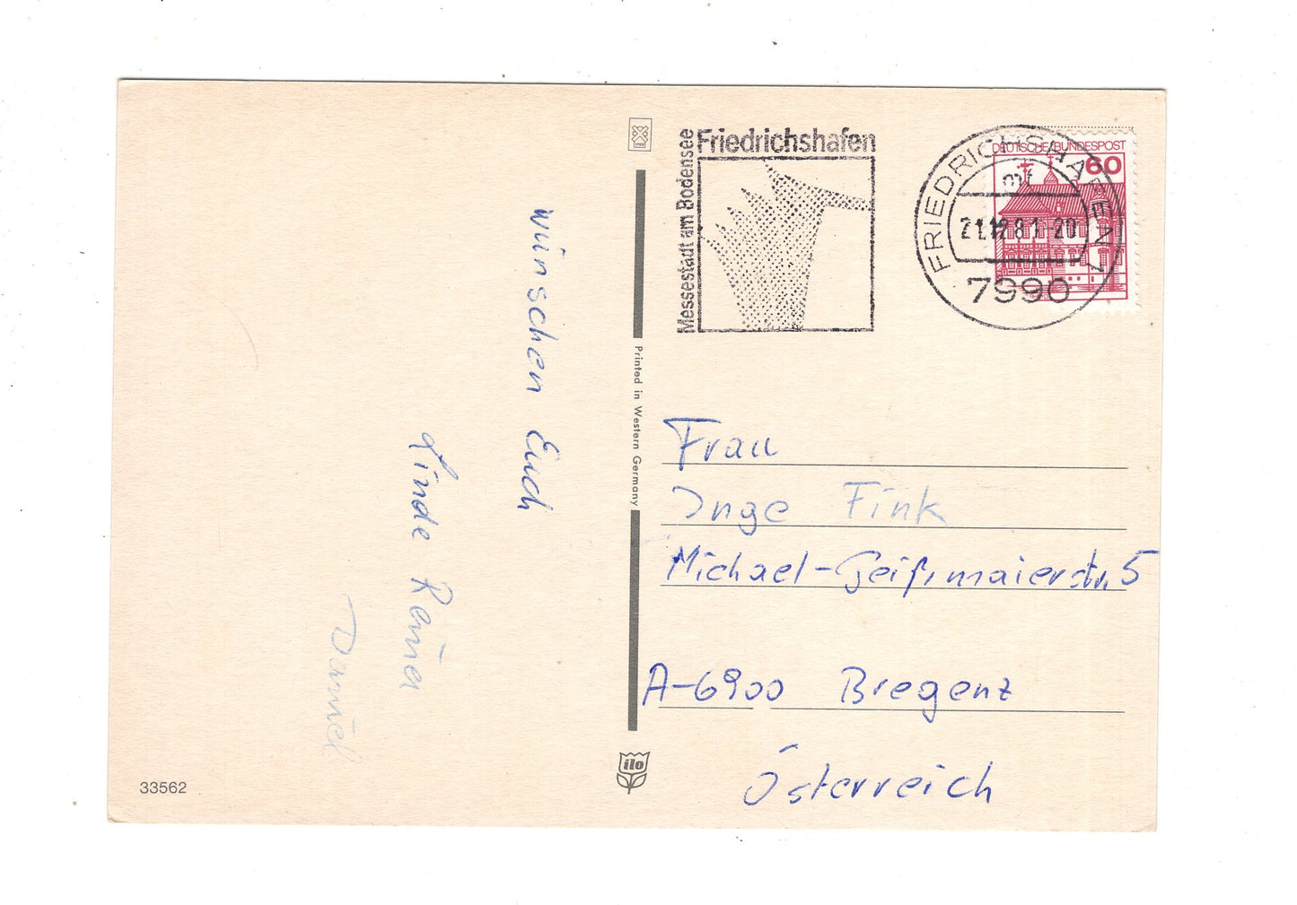 Ansichtskarte Feiertage / Frohe Weihnachten / K1-67