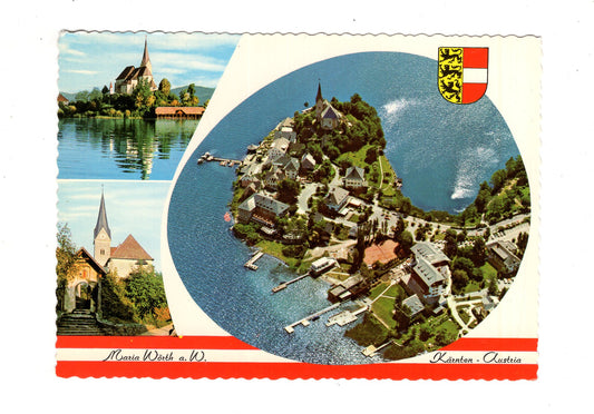 Ansichtskarte Maria Wörth am Wörthersee / Kärnten / Österreich