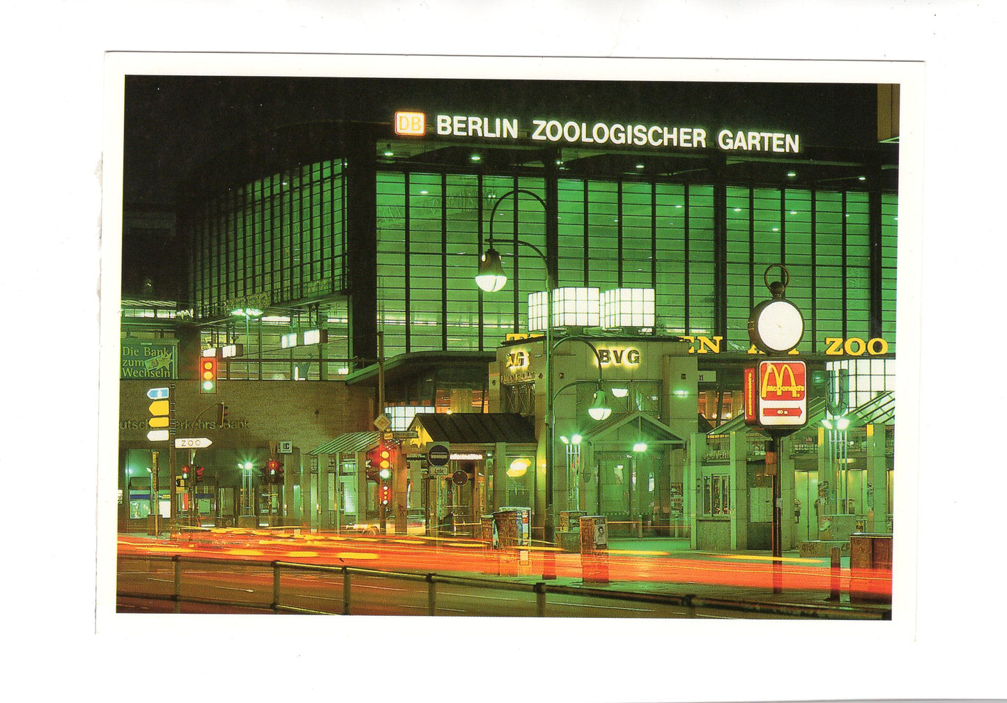 Ansichtskarte Berlin / Bahnhof Zoo