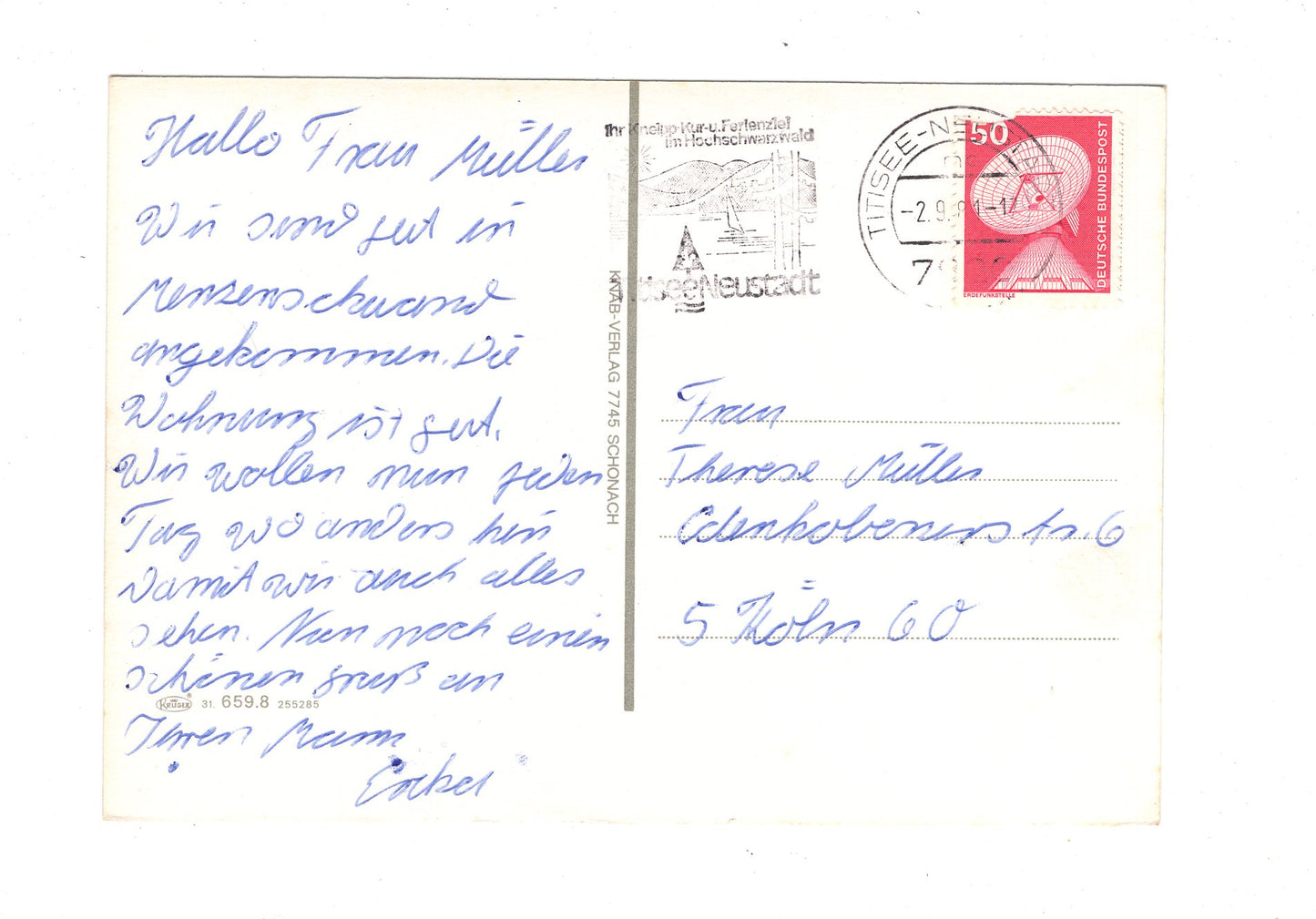 Ansichtskarte Titisee-Höllental / Hirschsprung / Hochschwarzwald / G1-64