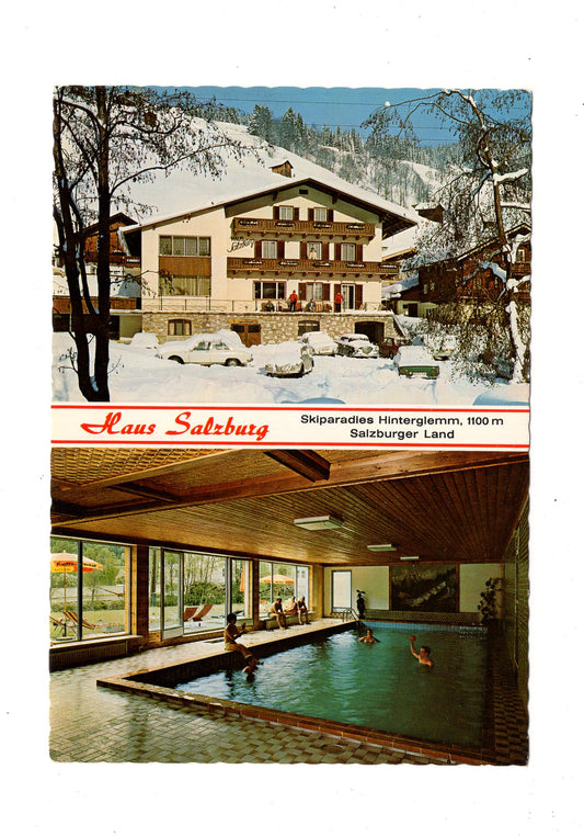 Ansichtskarte Pension Haus Salzburg / Hinterglemm / Land Salzburg / Österreich