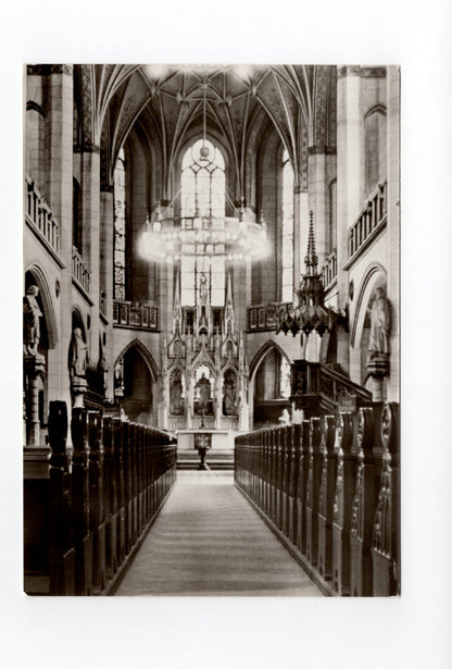 Ansichtskarte Lutherstadt Wittenberg / Schlosskirche