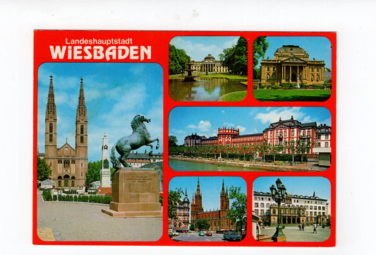 Ansichtskarte Landeshauptstadt Wiesbaden
