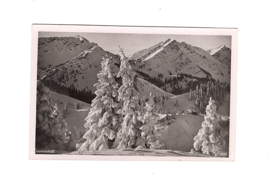 Ansichtskarte Naturfreundehaus bei Immenstadt / Allgäu