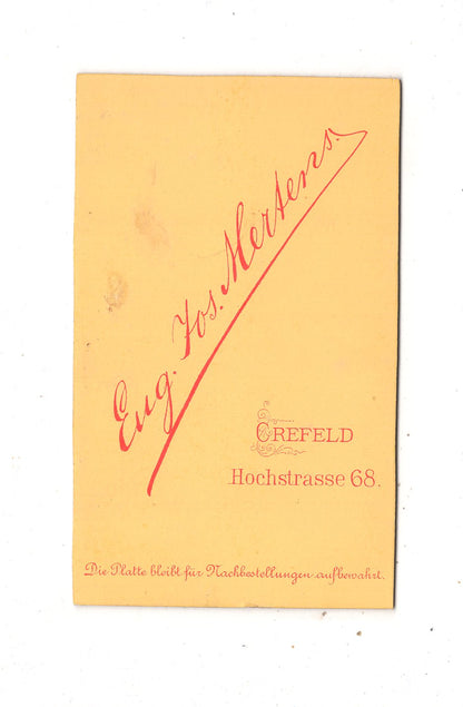 Fotografie Damenportrait - Krefeld um 1880