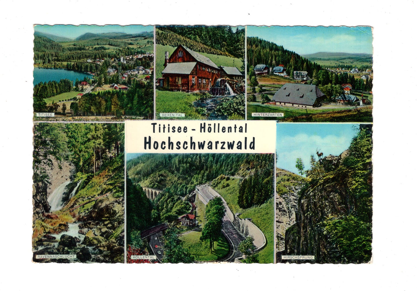 Ansichtskarte Titisee-Höllental / Hochschwarzwald / G1-64