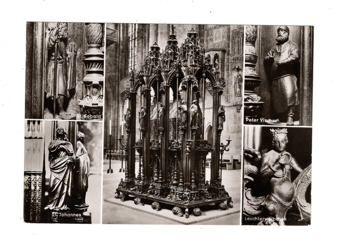 Ansichtskarte Nürnberg / Sebalduskirche / M1-53