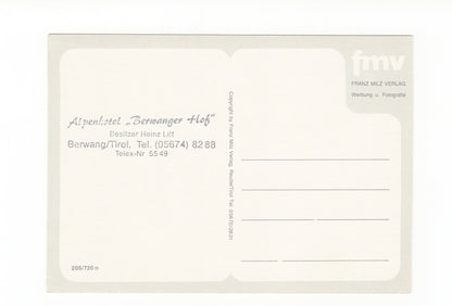 Ansichtskarte Berwang / Tirol / Österreich