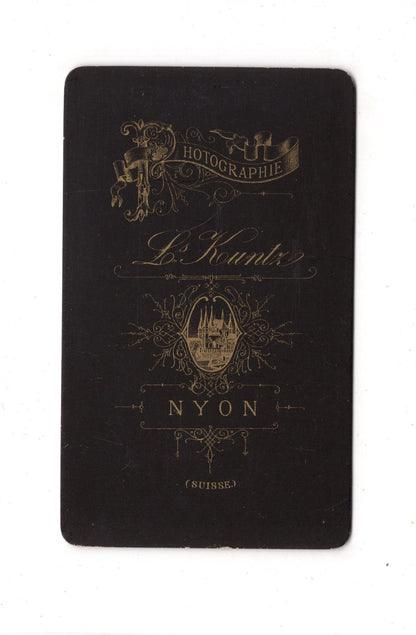 Fotografie Damenportrait - Nyon 1880er / CDV C1-10