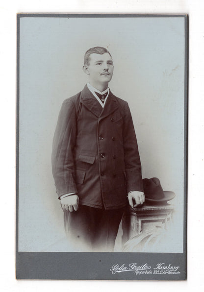 Fotografie Feiner Herr - Hamburg um 1900 / CAB W-35