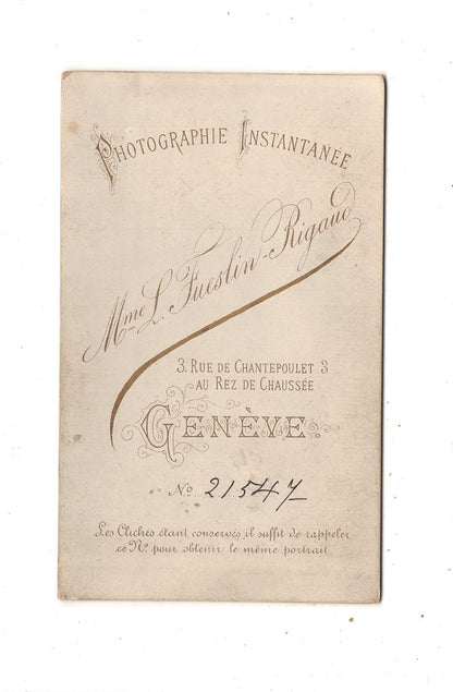 Fotografie Niedliche kleine Kinder - Geneve Genf 1880er