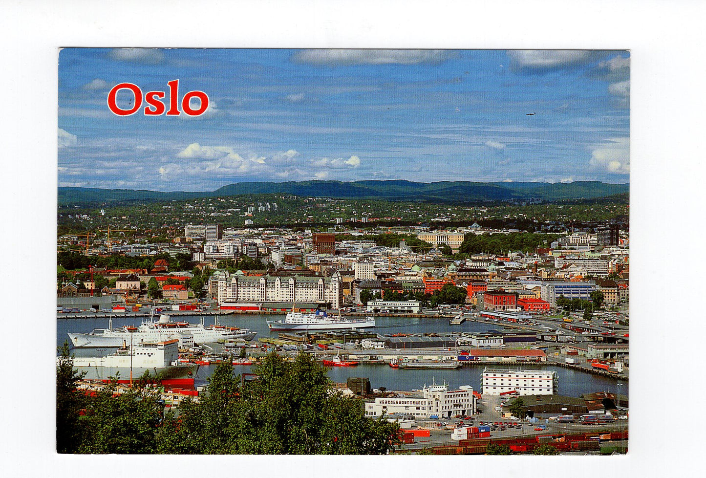 Ansichtskarte Oslo / Norwegen