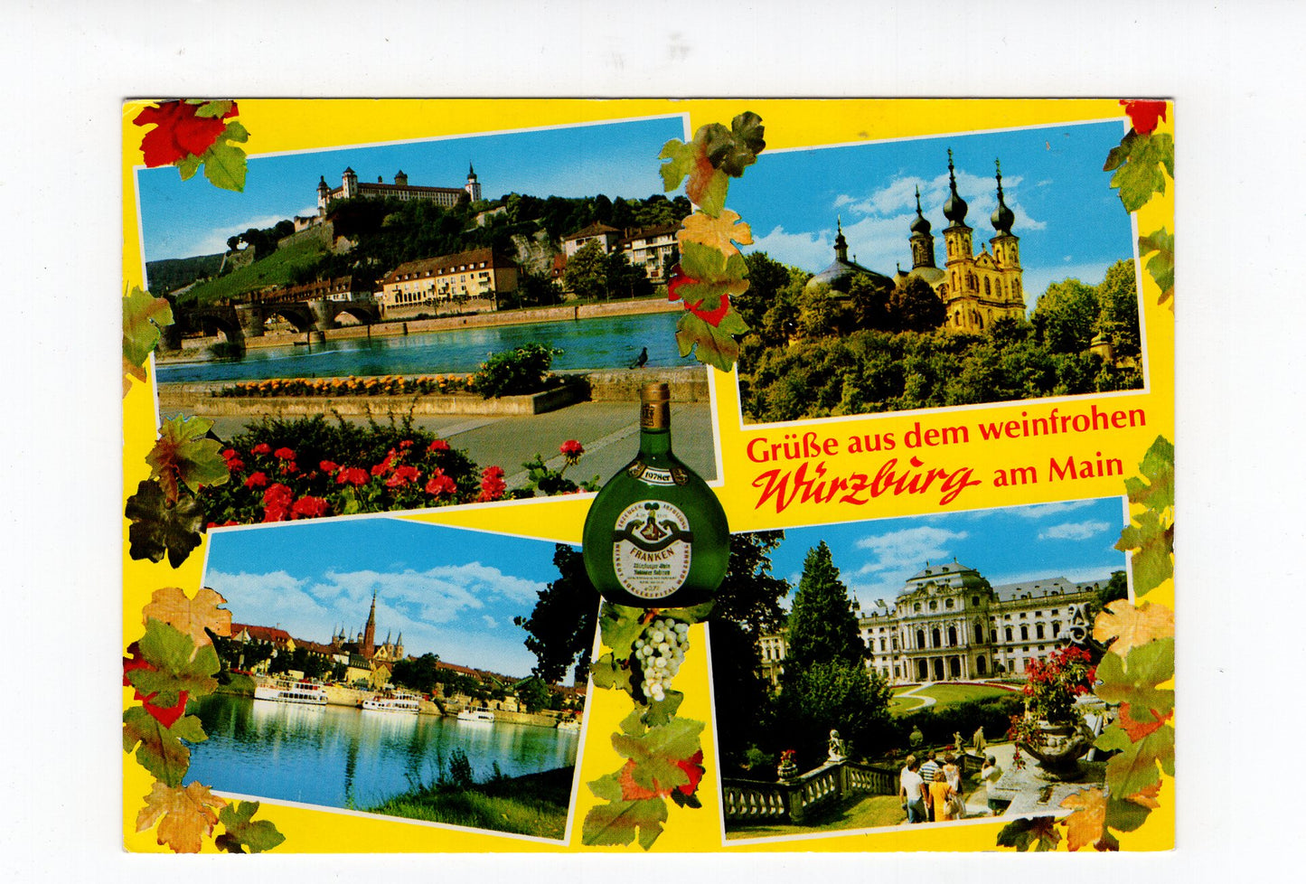 Ansichtskarte Würzburg am Main