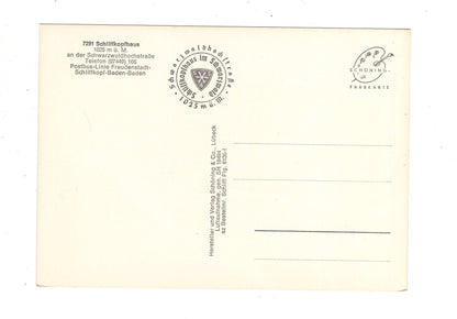 Ansichtskarte Schliffkopfhaus an der Schwarzwaldhochstraße / K1-48