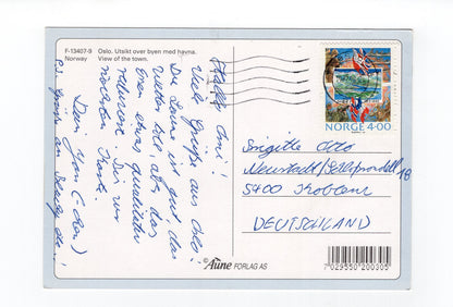Ansichtskarte Oslo / Norwegen