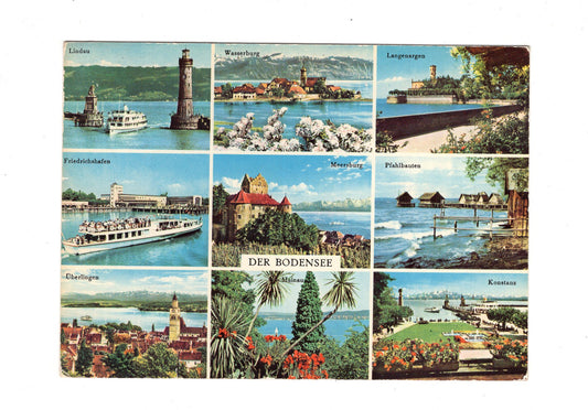 Ansichtskarte Bodensee / Friedrichshafen / Mainau +++
