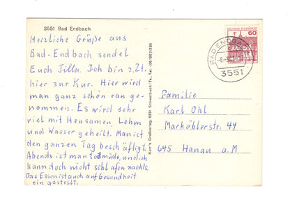Ansichtskarte Bad Endbach