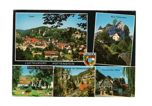 Ansichtskarte Pottenstein / Fränkische Schweiz / H1-61