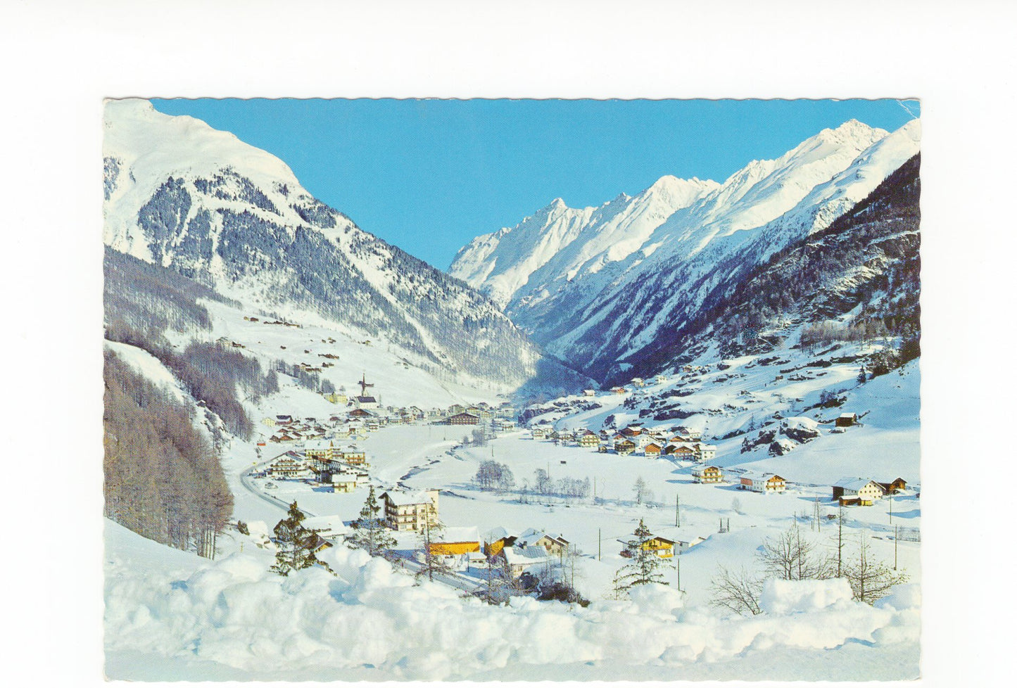 Ansichtskarte Sölden / Ötztal / Tirol / Österreich