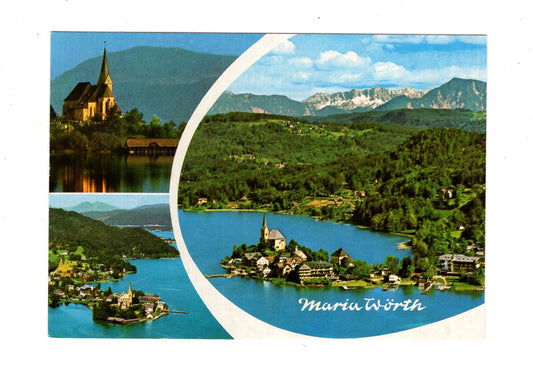 Ansichtskarte Maria Wörth am Wörthersee / Kärnten / Österreich